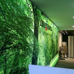 Tex-Frame Led parete