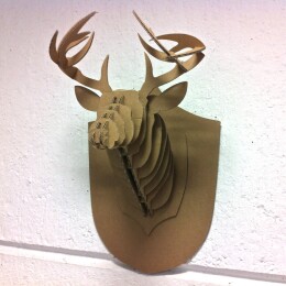 Cervo cartone 3D