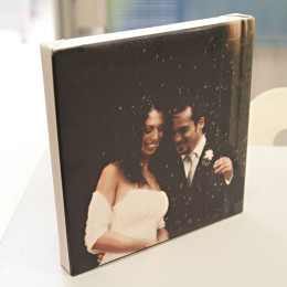 canvas con telaio in legno