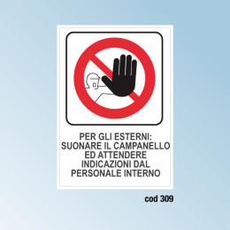 Cartello segnaletica 9