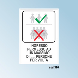 Cartello segnaletica 10