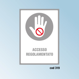 Cartello segnaletica 8