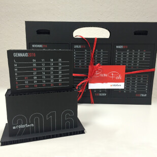 Calendario in cartone